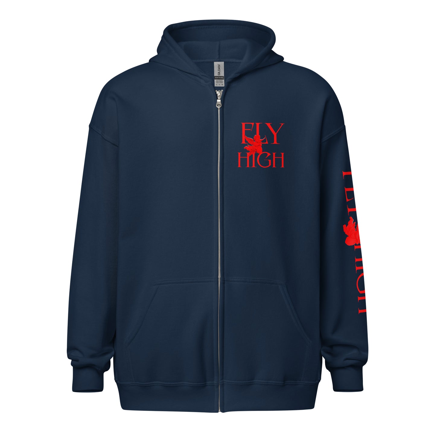 Fly High Unisex heavy blend zip hoodie