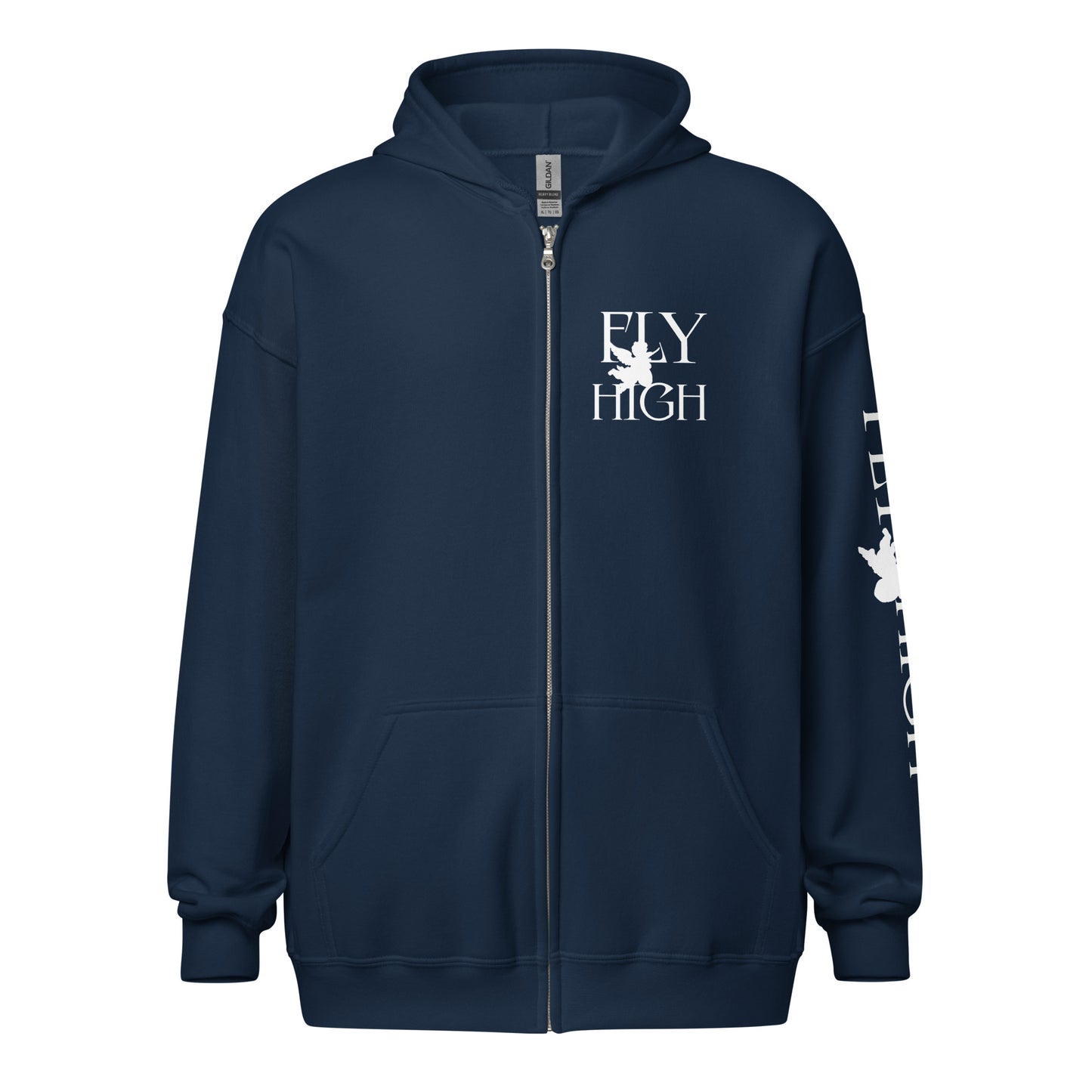 Fly High Unisex heavy blend zip hoodie