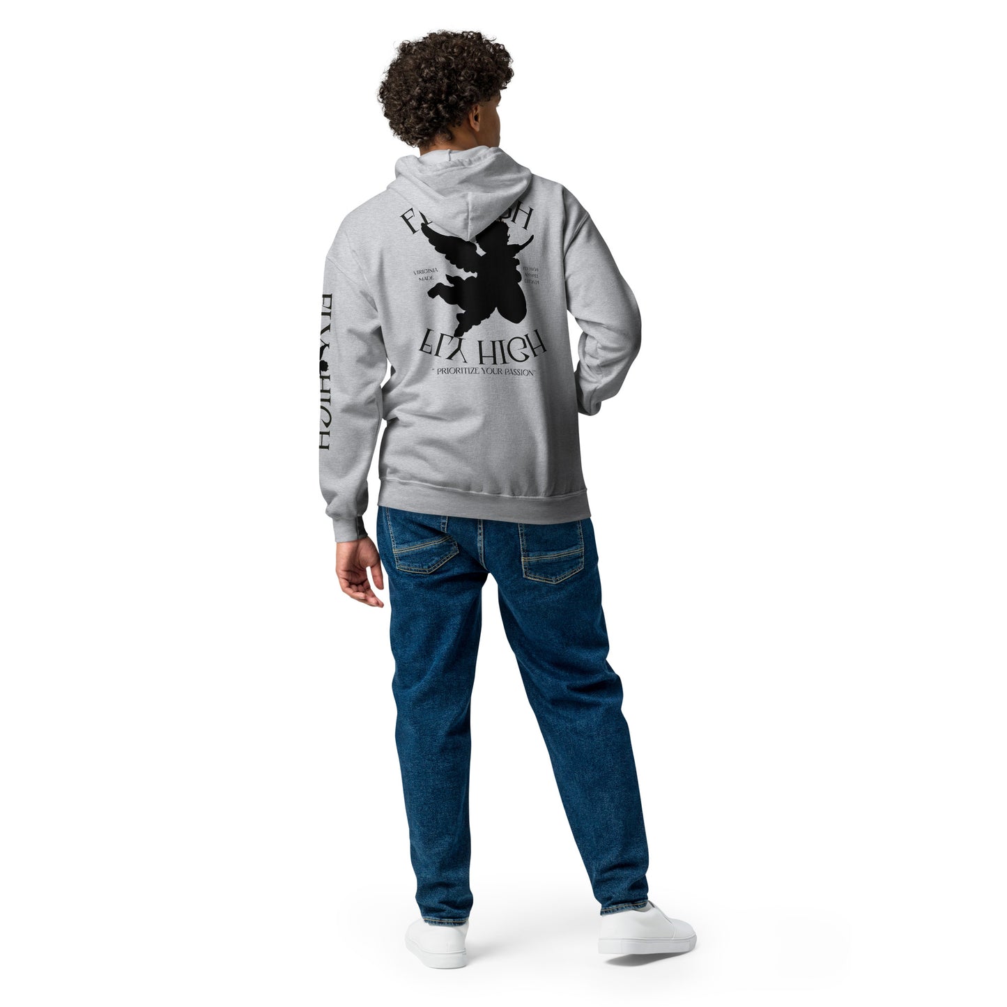 Fly High Unisex heavy blend zip hoodie