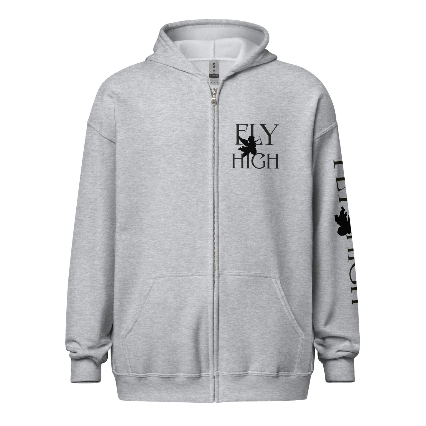 Fly High Unisex heavy blend zip hoodie