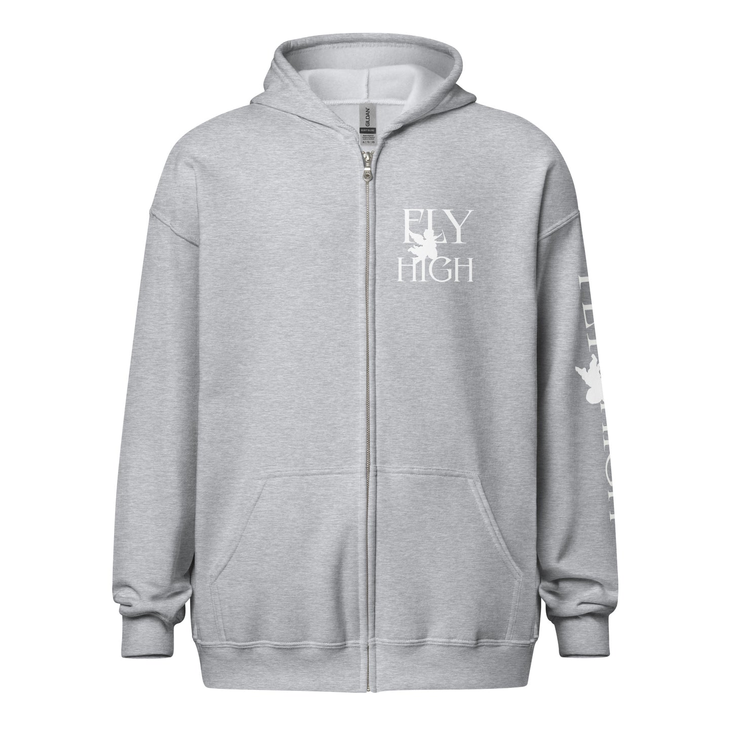 Fly High Unisex heavy blend zip hoodie