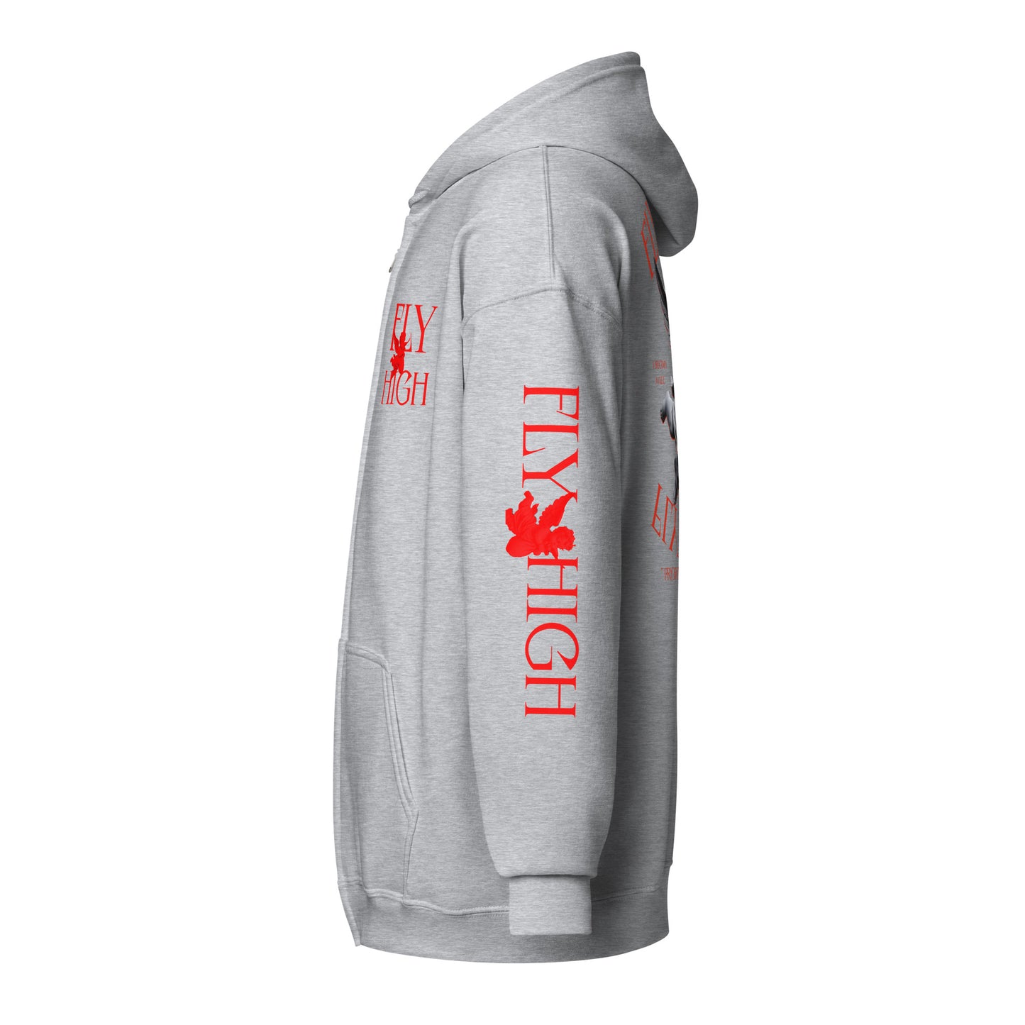 Fly High Unisex heavy blend zip hoodie