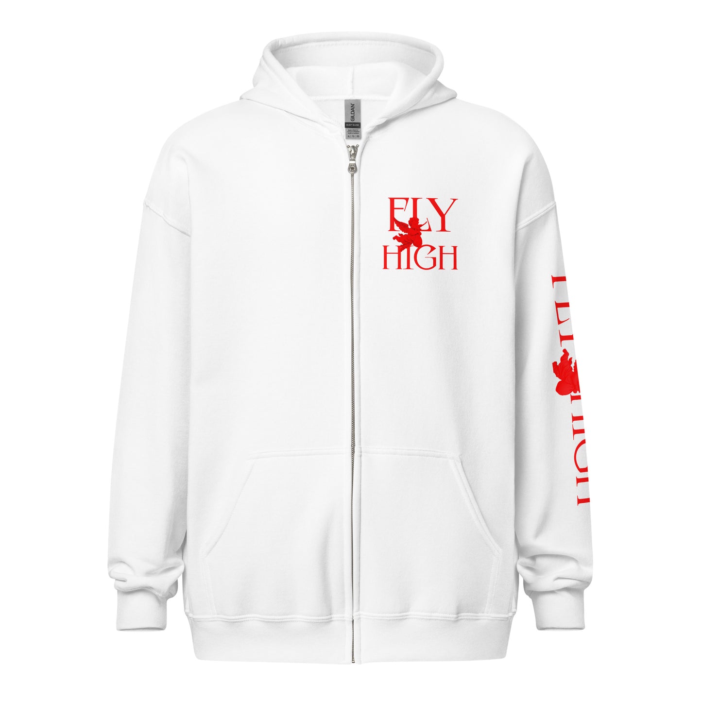 Fly High Unisex heavy blend zip hoodie