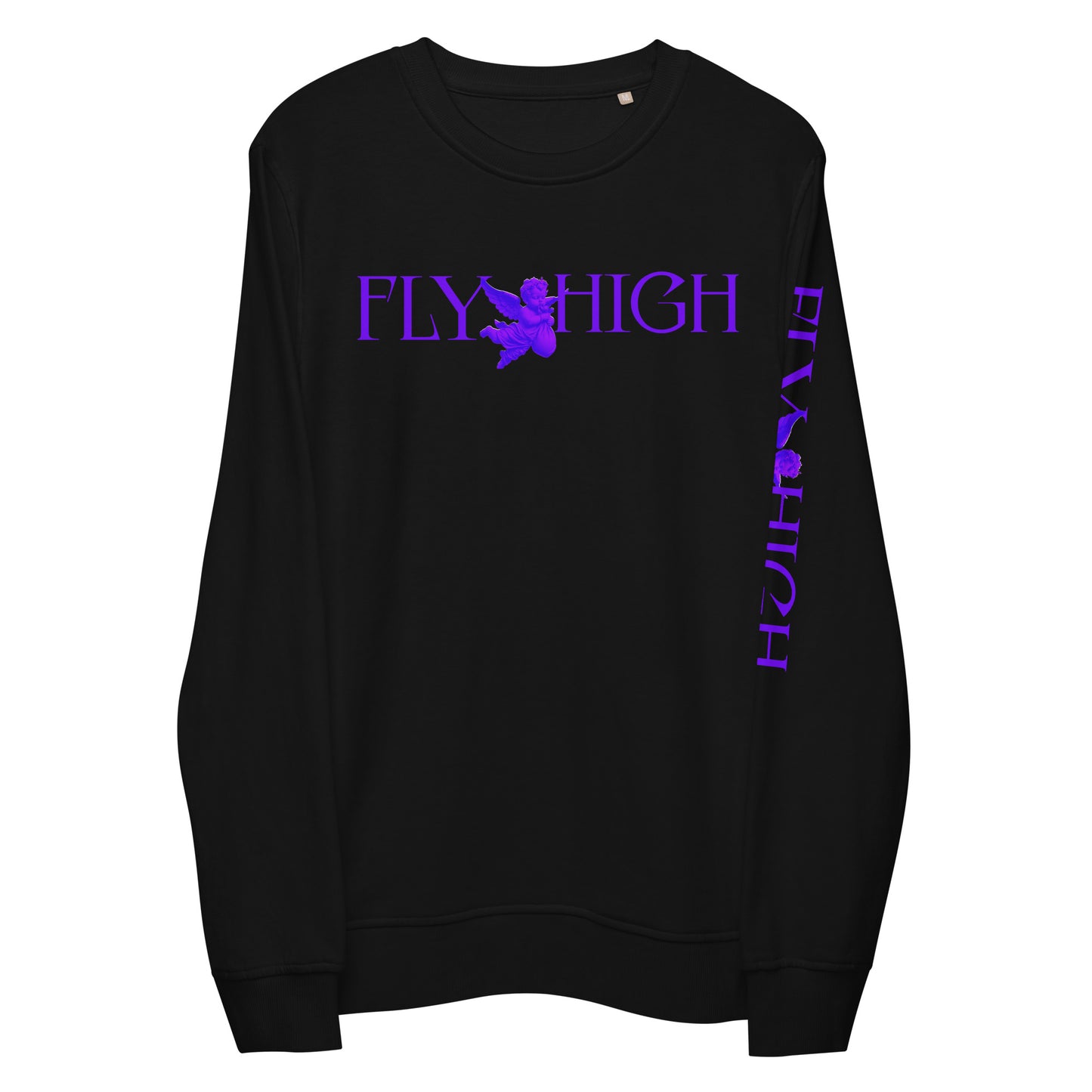 Fly High Unisex organic sweatshirt