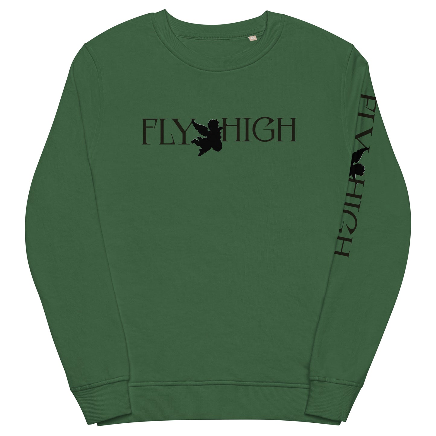 Fly High Unisex organic sweatshirt