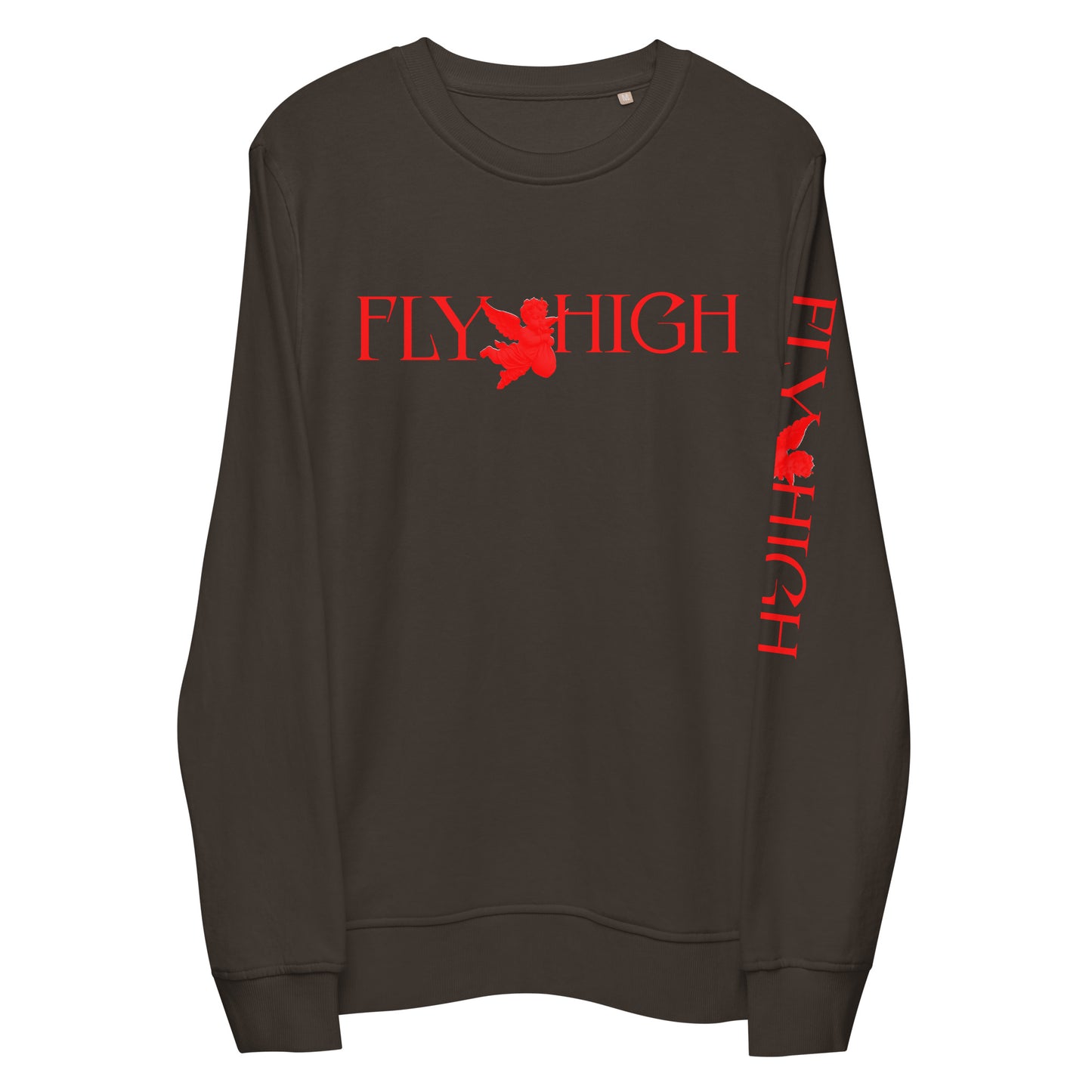 Fly High Unisex organic sweatshirt