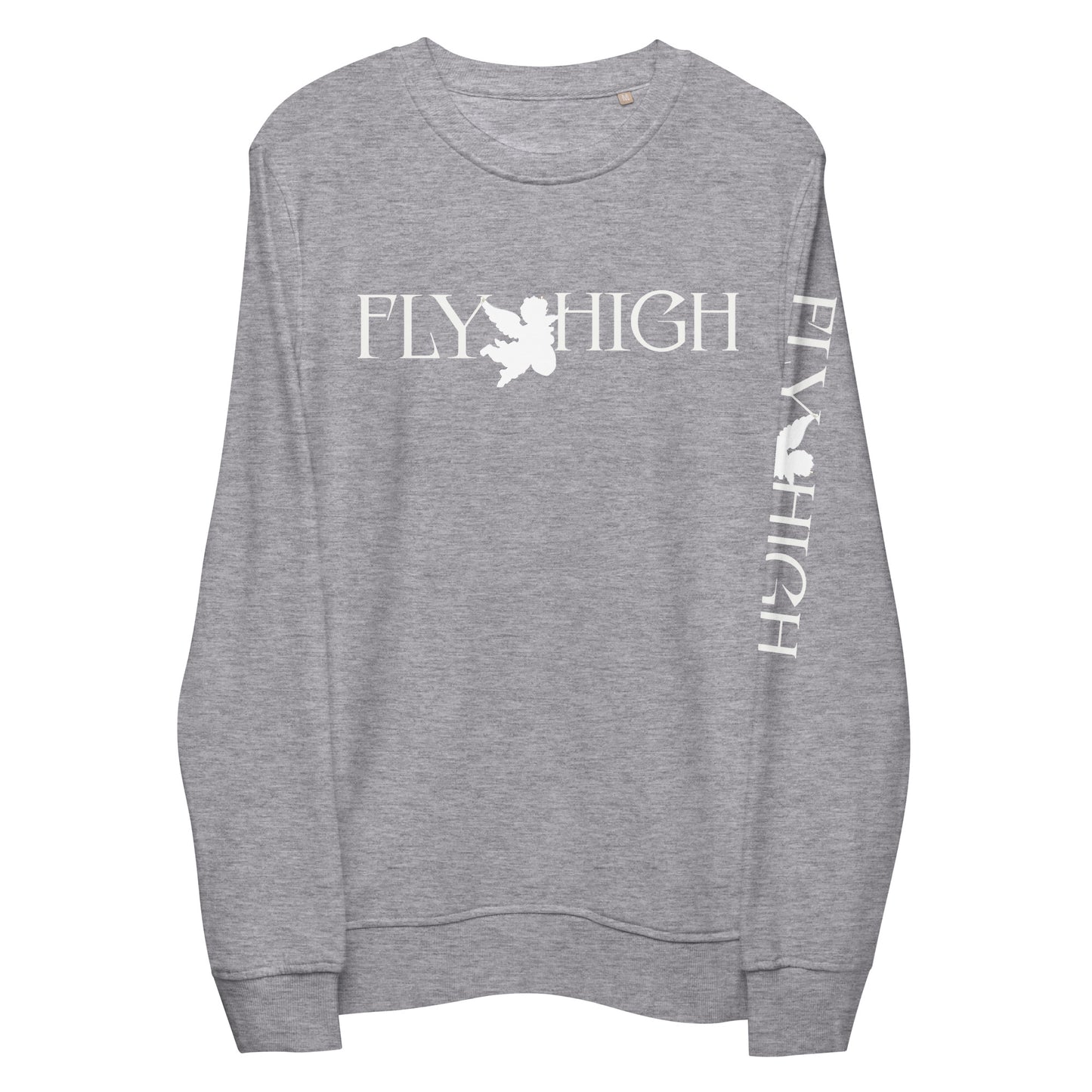 Fly High Unisex organic sweatshirt