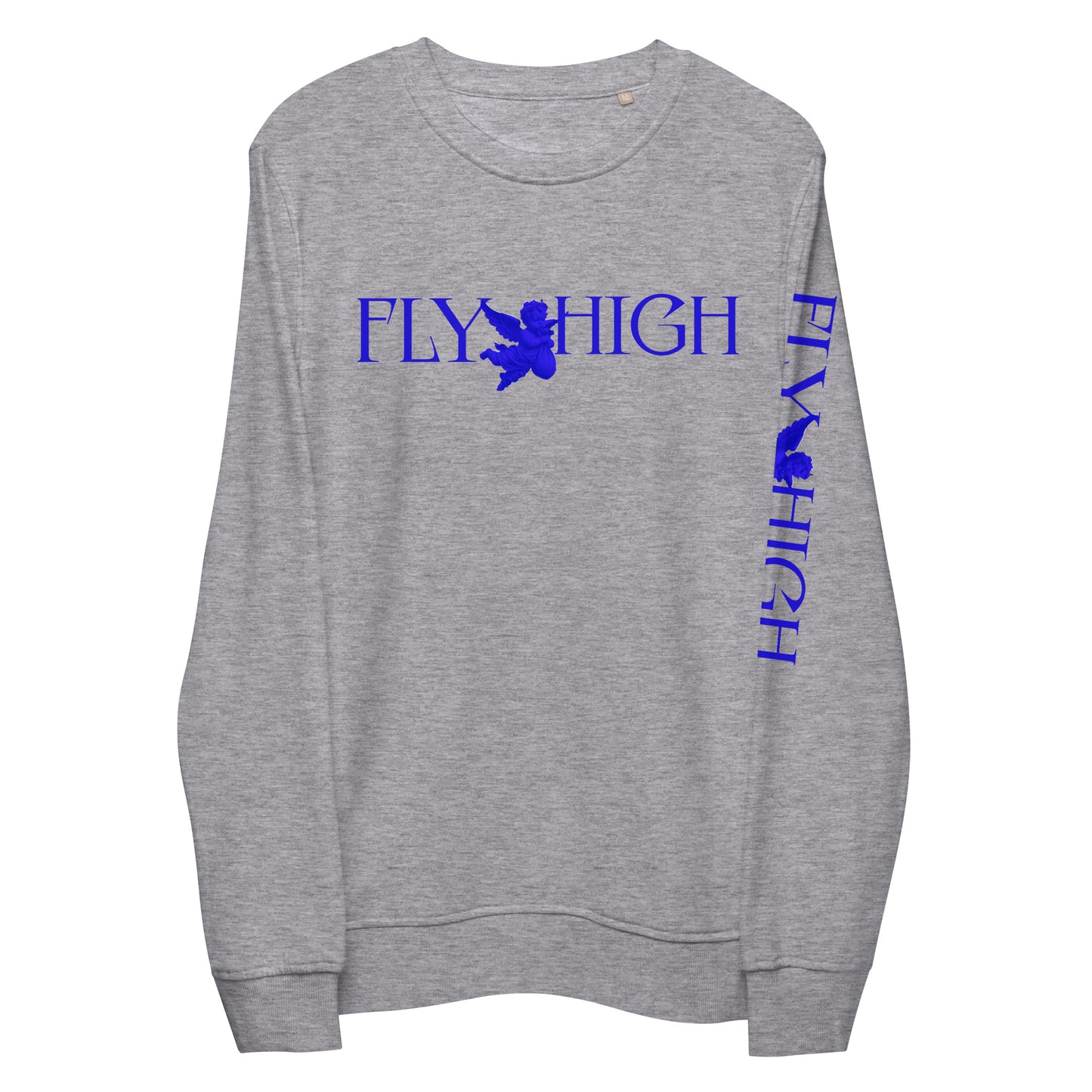 Fly High Unisex organic sweatshirt