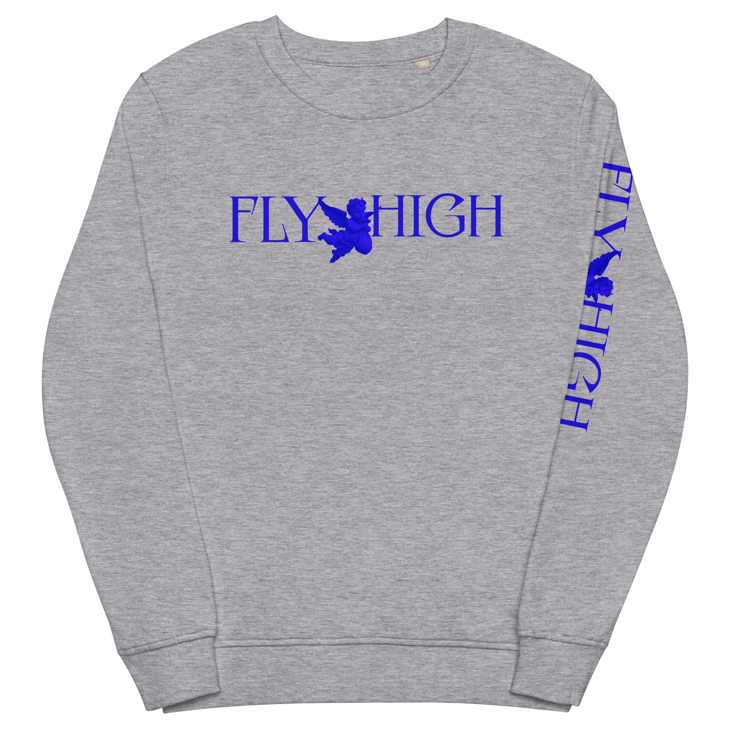 Fly High Unisex organic sweatshirt