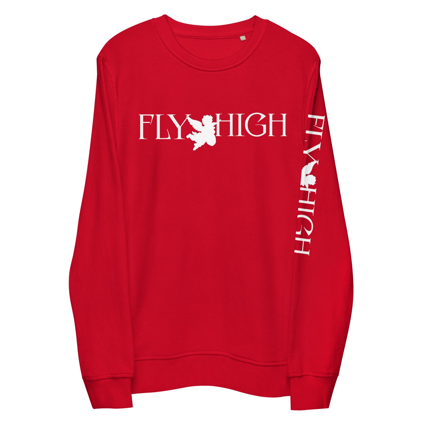 Fly High Unisex organic sweatshirt