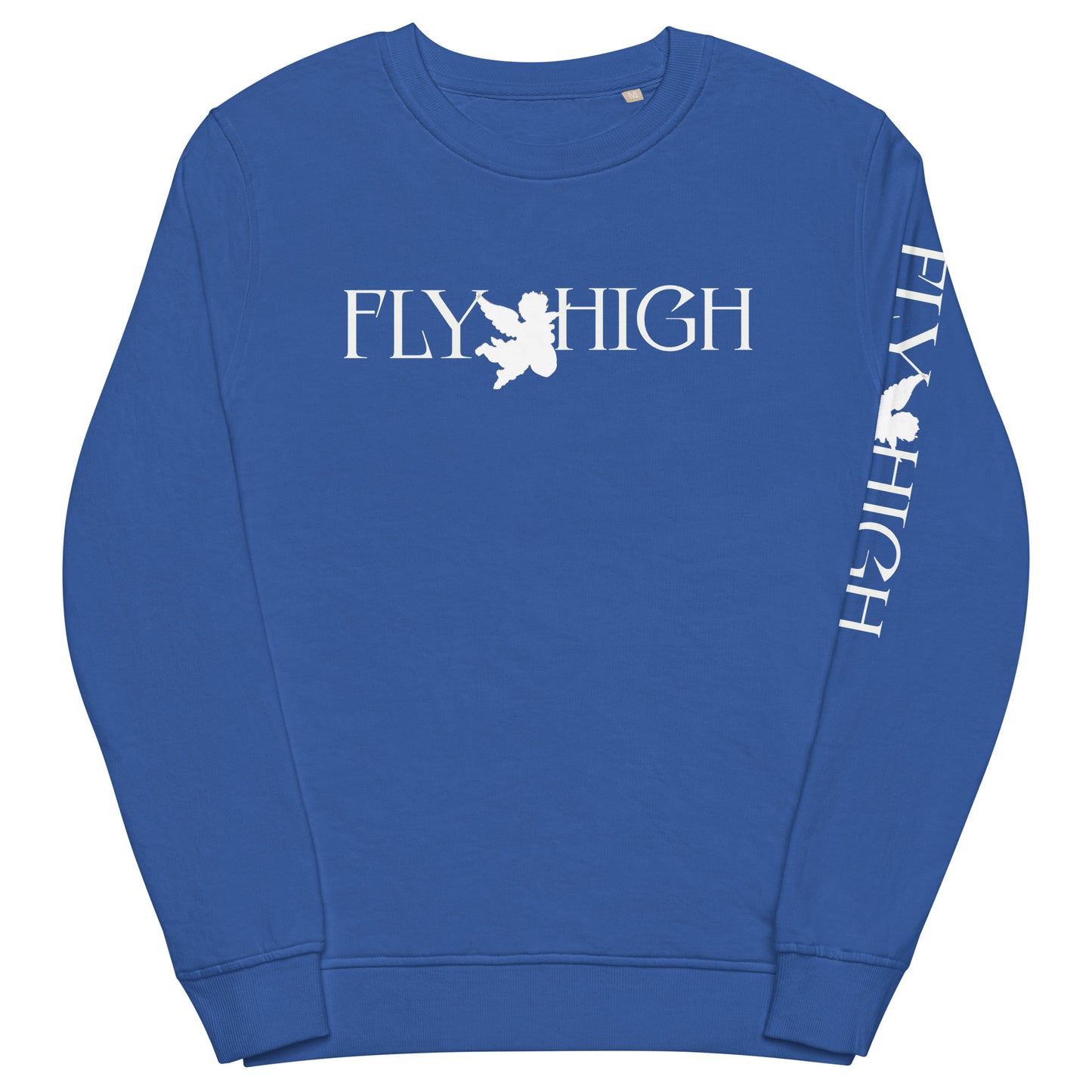 Fly High Unisex organic sweatshirt