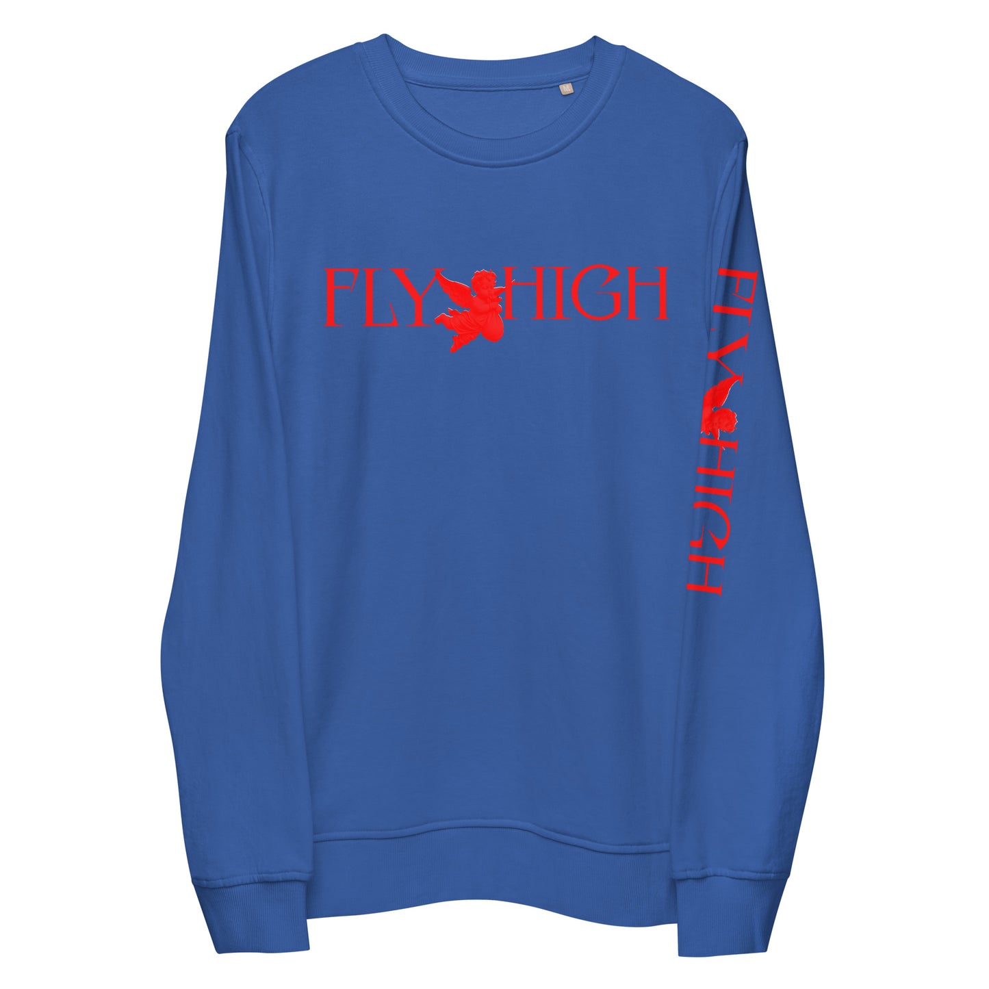 Fly High Unisex organic sweatshirt