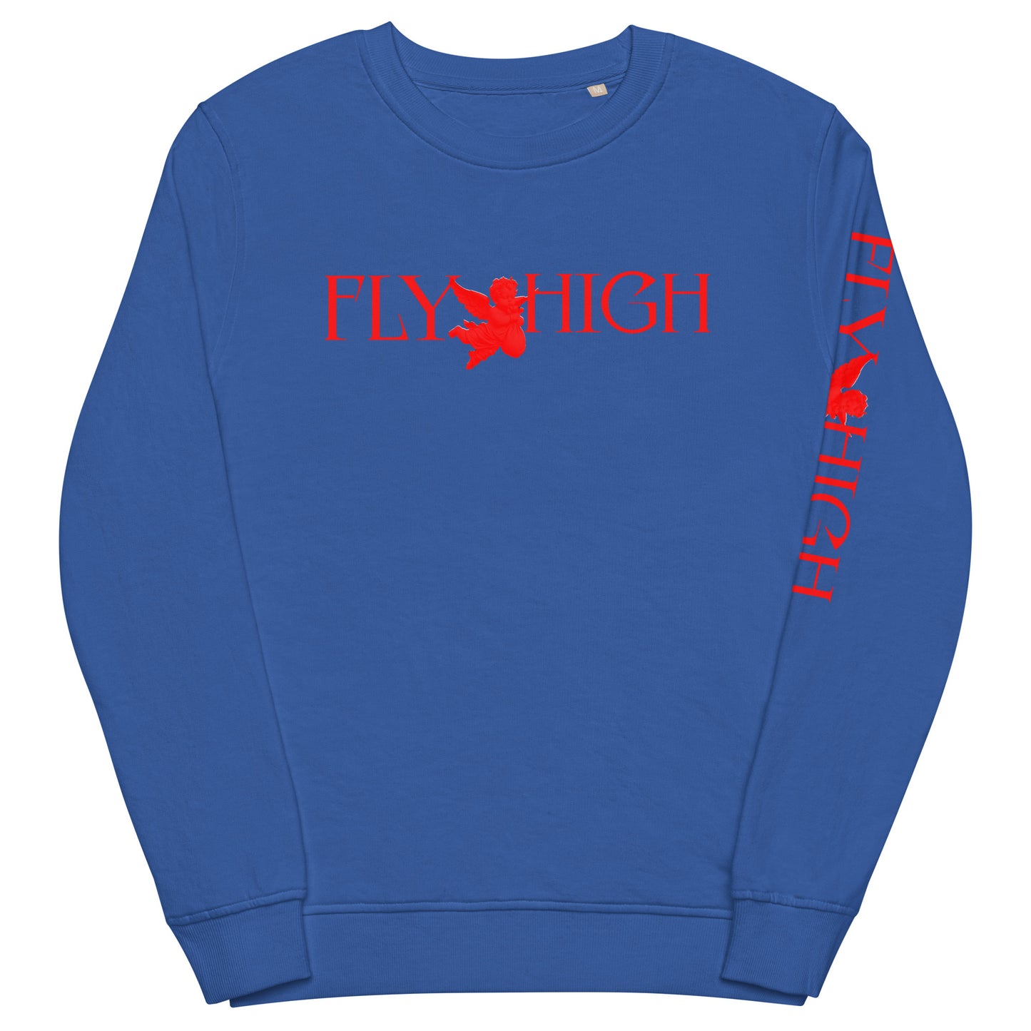 Fly High Unisex organic sweatshirt