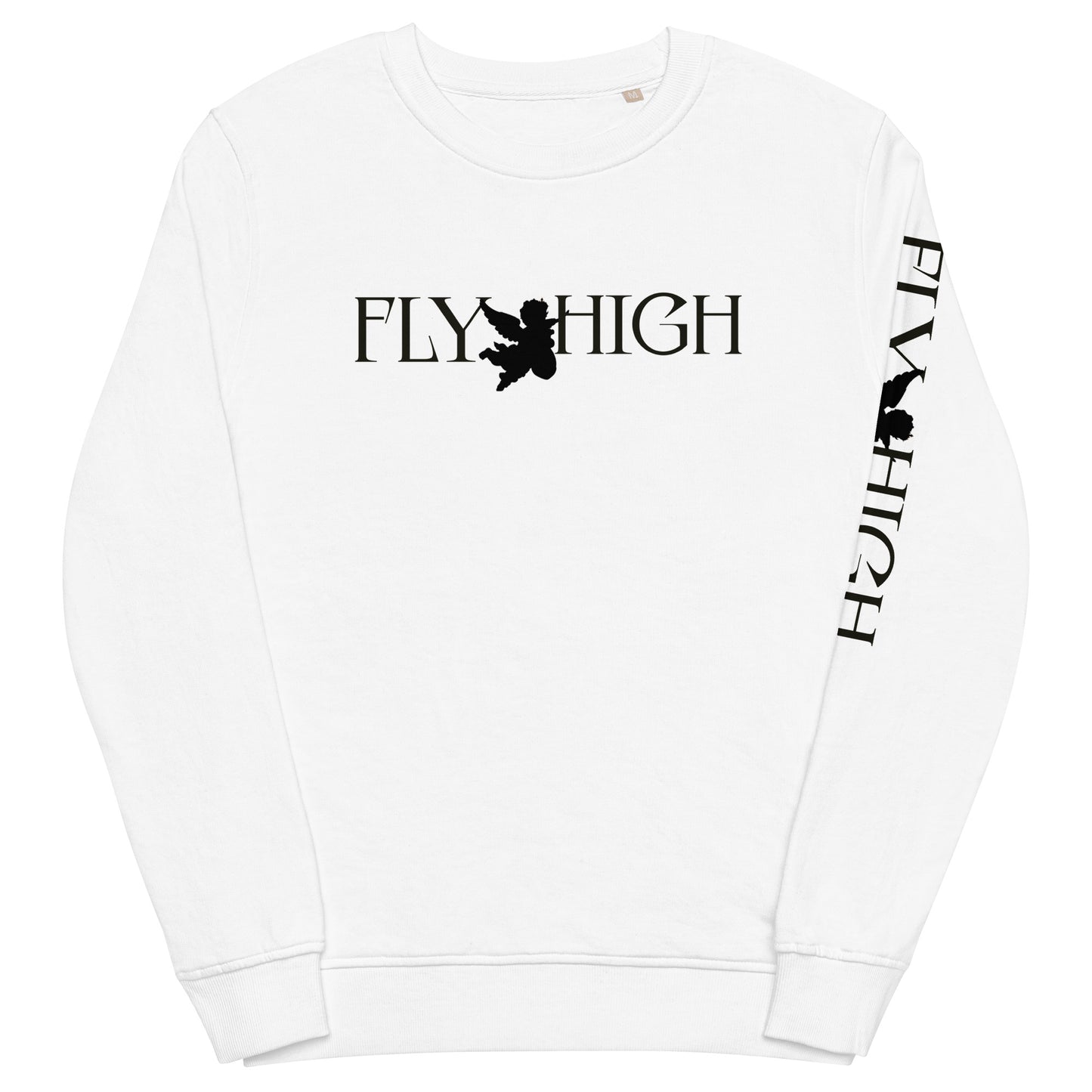 Fly High Unisex organic sweatshirt