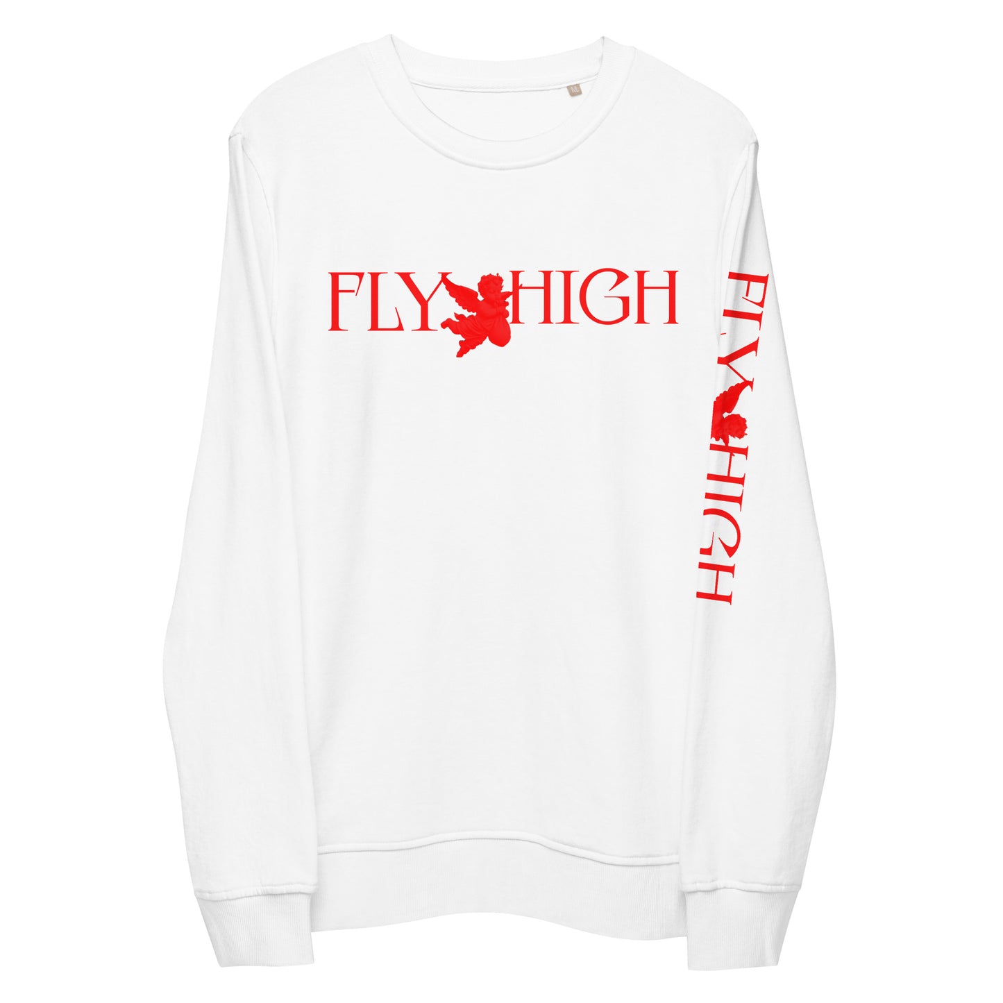 Fly High Unisex organic sweatshirt