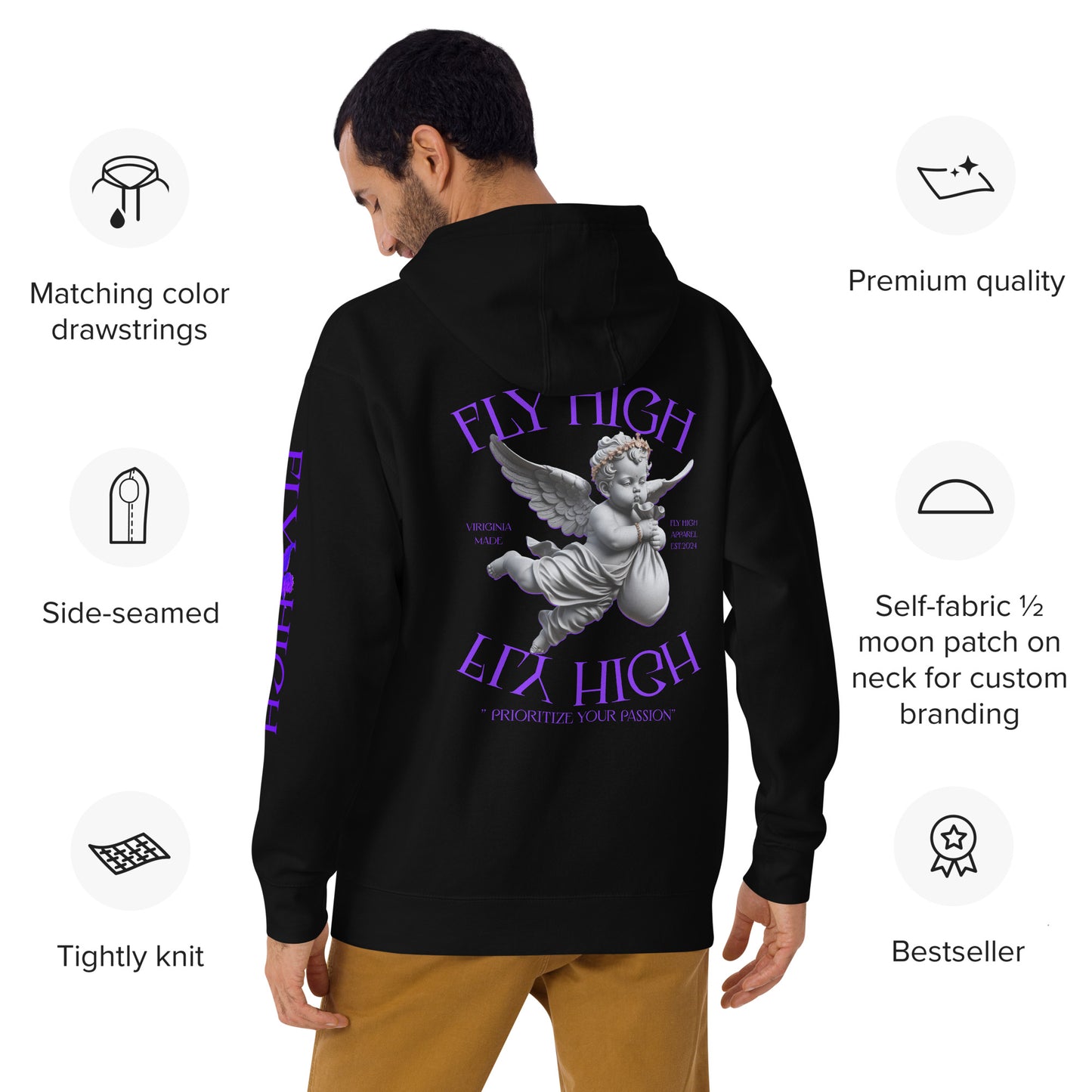 Fly High Unisex Hoodie