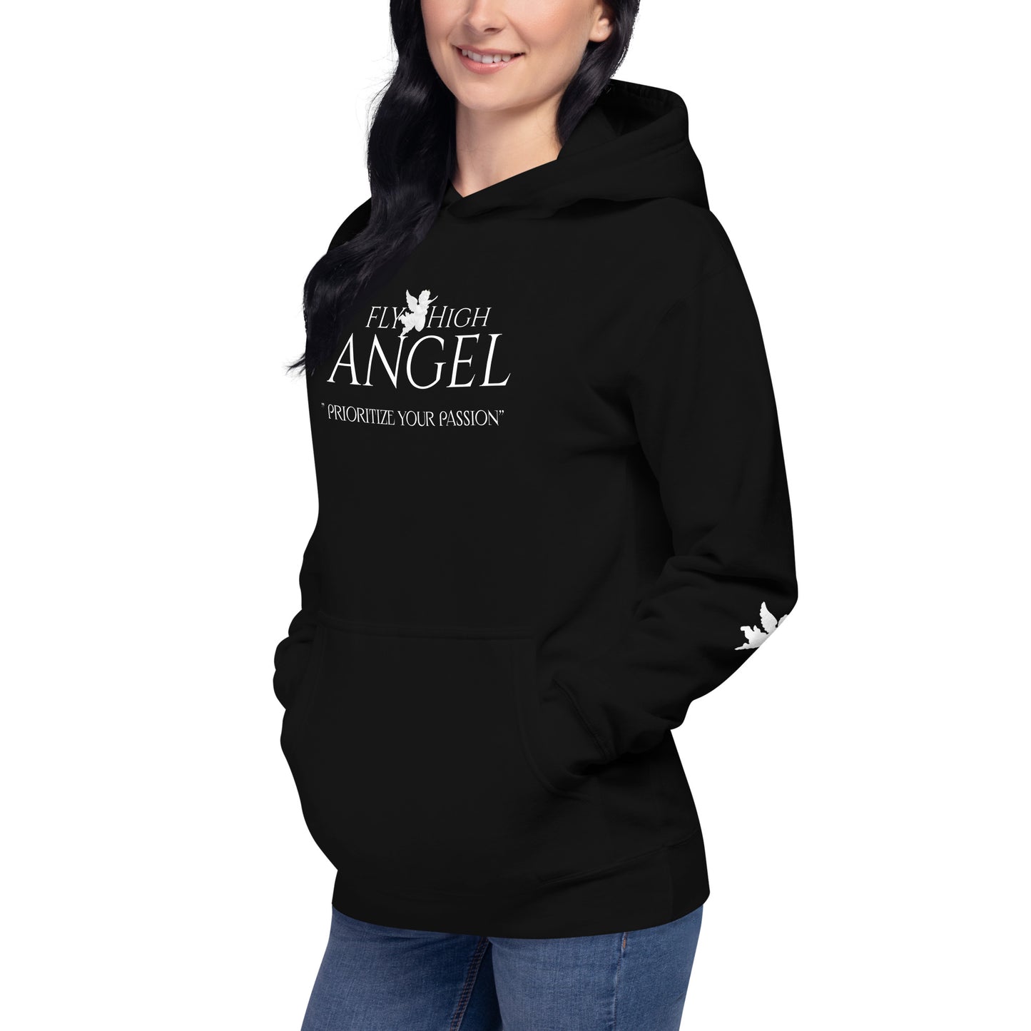 Fly High Angel Unisex Hoodie