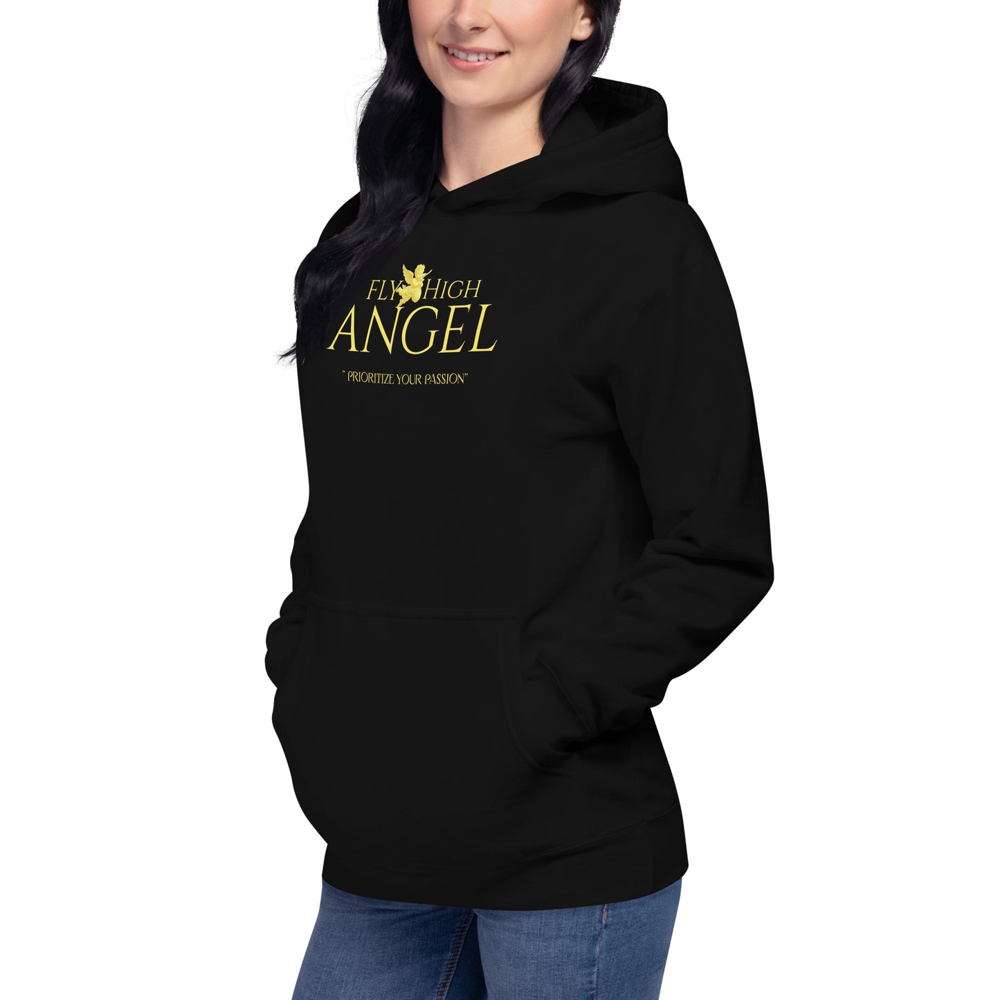 Fly High Angel Unisex Hoodie