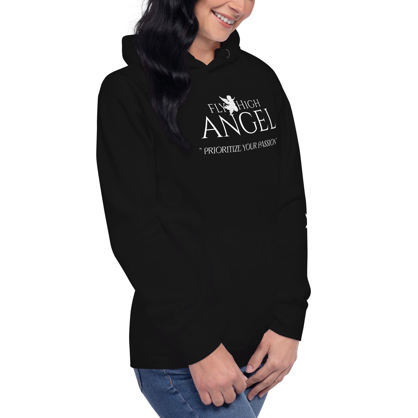 Fly High Angel Unisex Hoodie