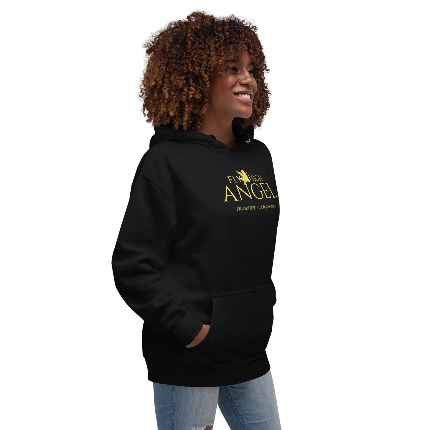 Fly High Angel Unisex Hoodie