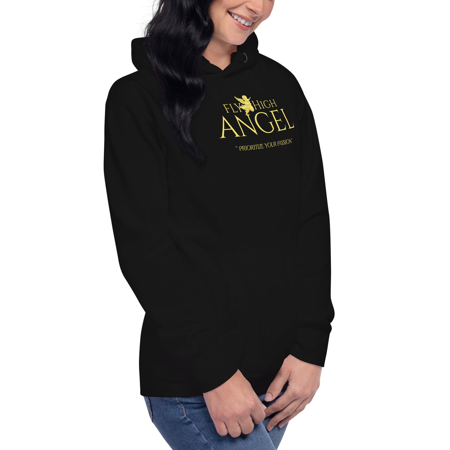 Fly High Angel Unisex Hoodie