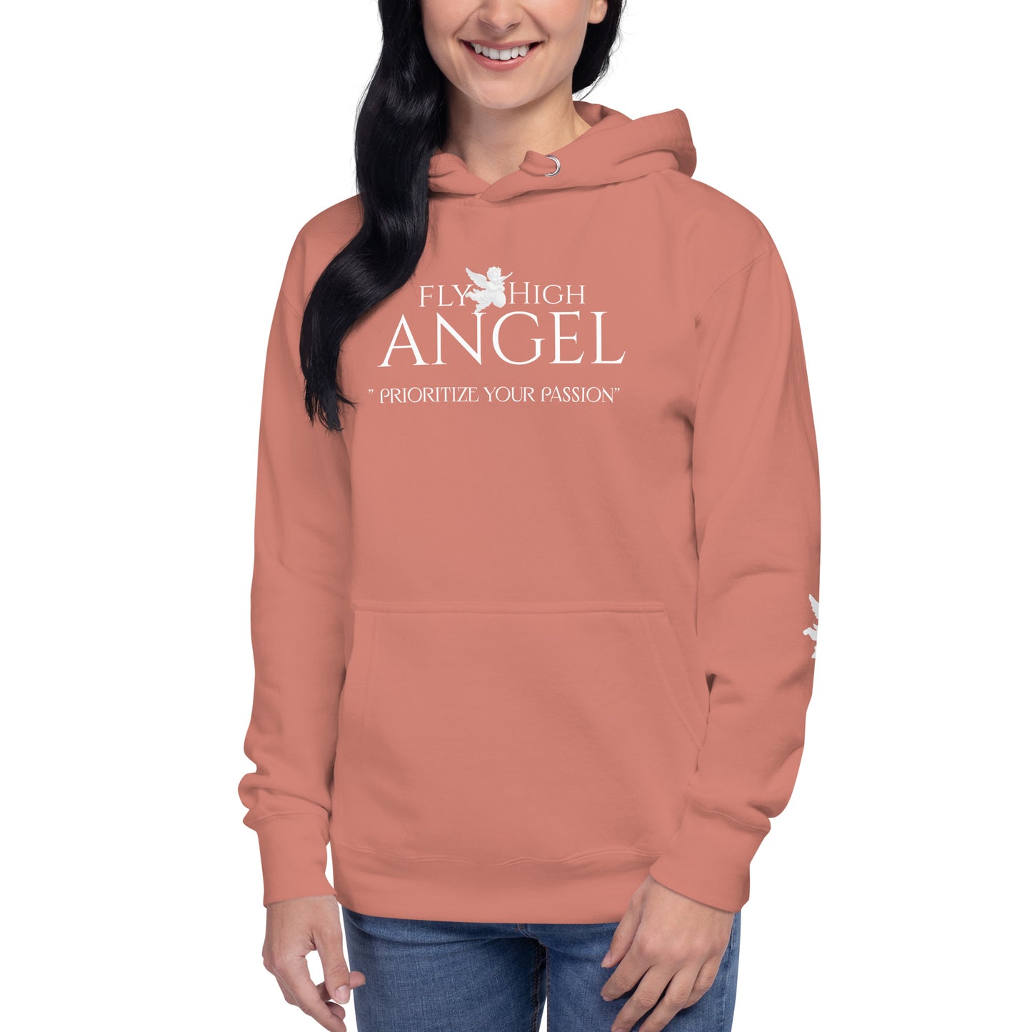 Fly High Angel Unisex Hoodie