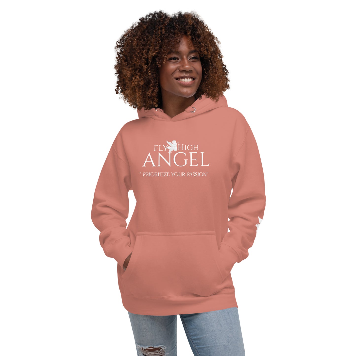 Fly High Angel Unisex Hoodie