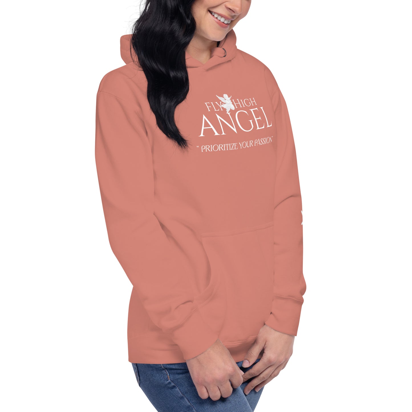 Fly High Angel Unisex Hoodie