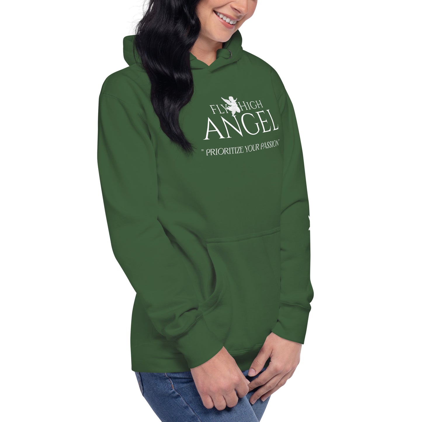 Fly High Angel Unisex Hoodie