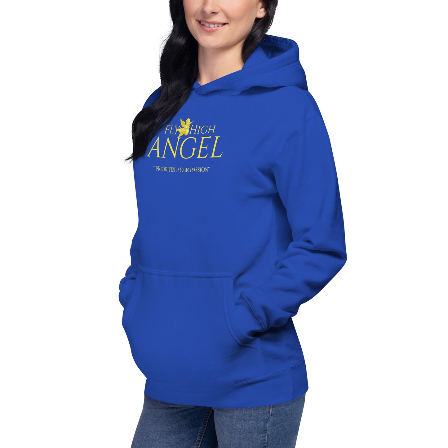 Fly High Angel Unisex Hoodie