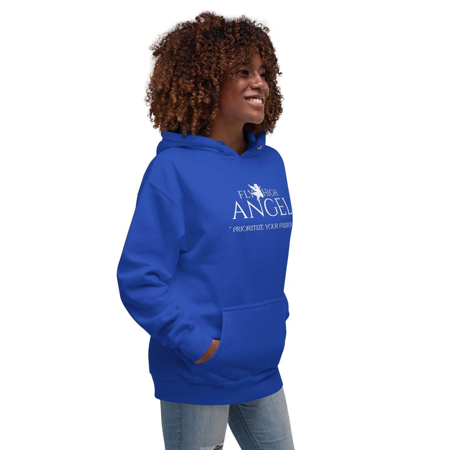 Fly High Angel Unisex Hoodie